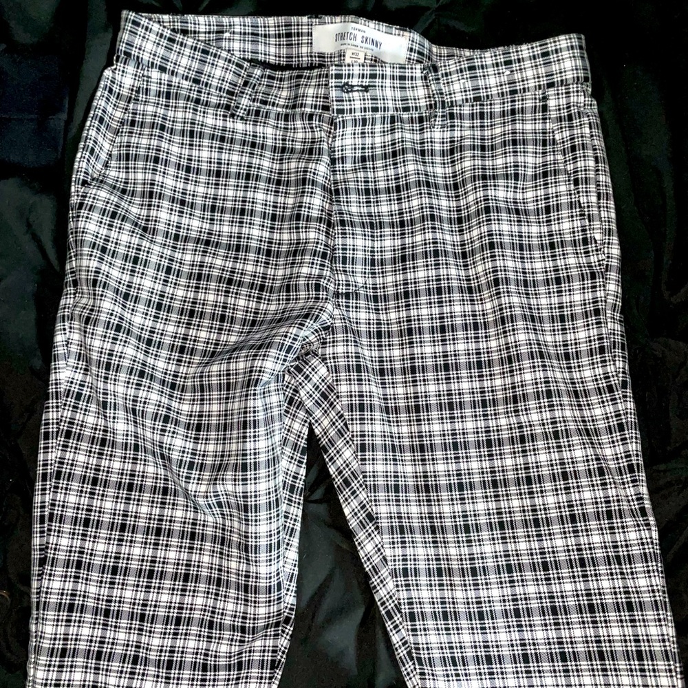 Plaid trousers